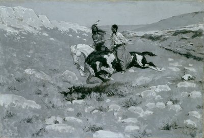Ceremonia Najszybszego Konia, ok. godz. 1900. autorstwa Frederic Remington
