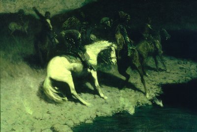 Odpalony autorstwa Frederic Remington