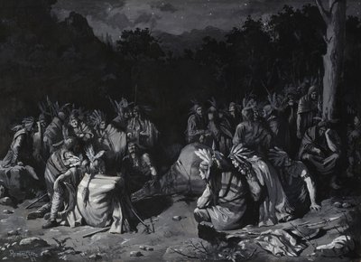 Indian Gathering autorstwa Frederic Remington