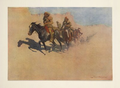 Jedediah Smith, z Colliers Weekly, wyd. 1906 autorstwa Frederic Remington