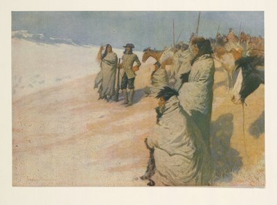 La Verendrye z Colliers Weekly, wyd. 1906 autorstwa Frederic Remington
