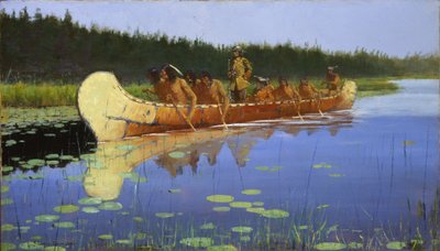 Radisson i Groseilliers autorstwa Frederic Remington
