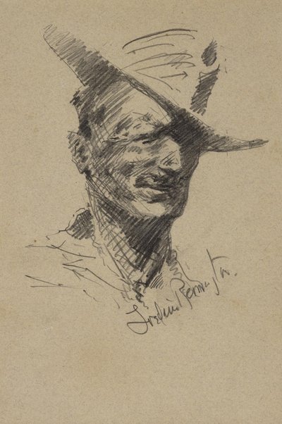 Autoportret autorstwa Frederic Remington