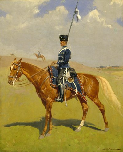 Husarz autorstwa Frederic Remington