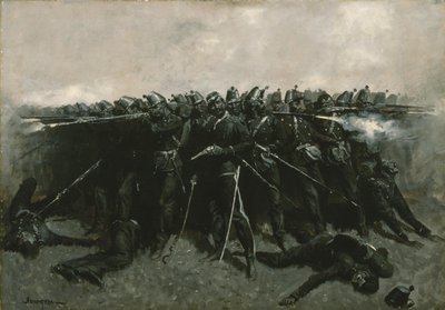 Czworobok piechoty autorstwa Frederic Remington