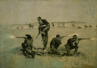 The Last Stand autorstwa Frederic Remington