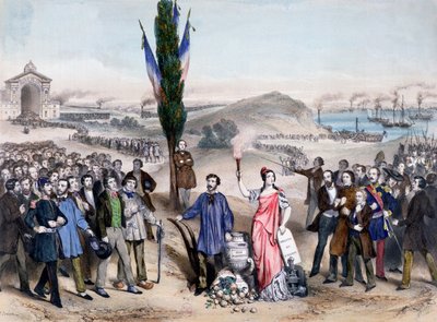 Powszechne prawo wyborcze, 1850 autorstwa Frederic Sorrieu