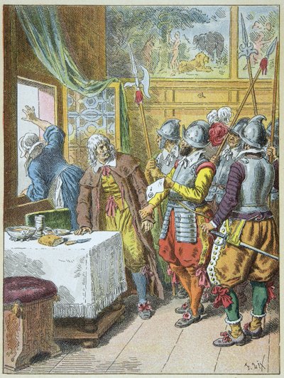 La Fronde: Dzień barykad 26 sierpnia autorstwa Frederic Theodore Lix