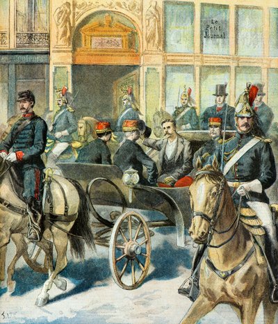 Prezydent Republiki Kazimierz Perier powraca autorstwa Frederic Theodore Lix