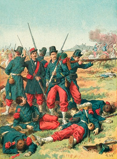 Sierżant Blandan autorstwa Frederic Theodore Lix