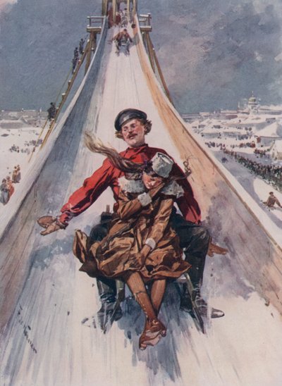Zjeżdżalnia saneczkowa autorstwa Frederic de Haenen