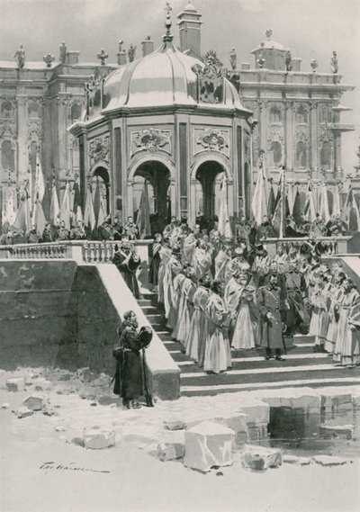 Błogosławieństwo Newy autorstwa Frederic de Haenen