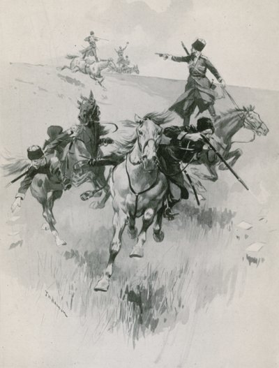 Wiercenie czerkiesów autorstwa Frederic de Haenen