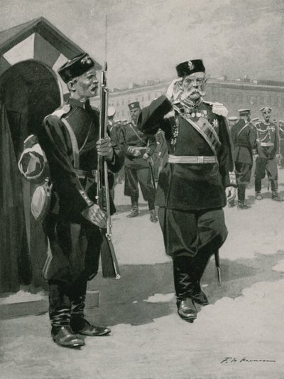 Oficer i Strażnik autorstwa Frederic de Haenen