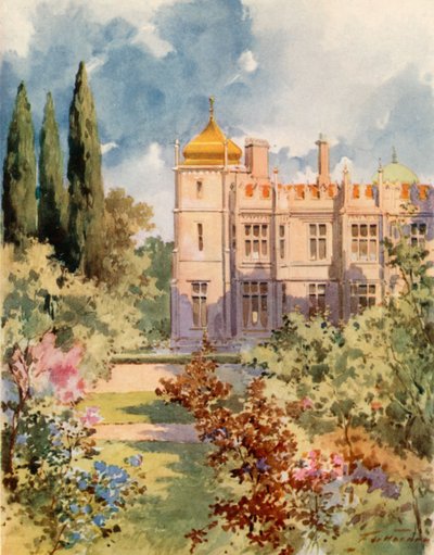 Pałac Królewski, Livadia, Krym autorstwa Frederic de Haenen