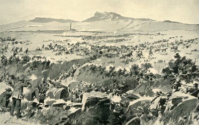 Ambuscade w Koornspruit: krytyczny moment, 1900, 1901. autorstwa Frederic de Haenen