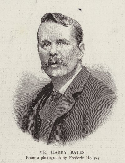 Harry Bates , brytyjski rzeźbiarz (lito) autorstwa Frederick (after) Hollyer
