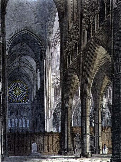 North View, po drugiej stronie transeptu od strony Poet