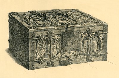 Szkatułka, ok. 1400, 1881 r. autorstwa Frederick Albert Slocombe