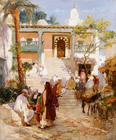 Na suku autorstwa Frederick Arthur Bridgman