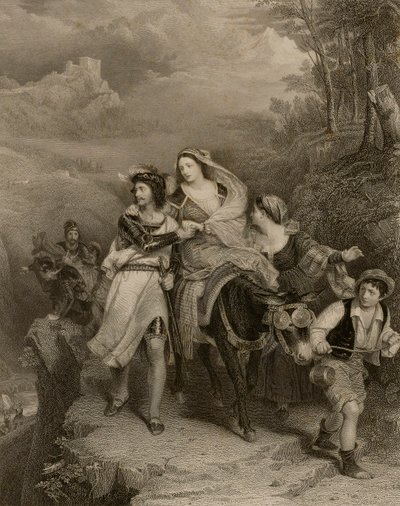 Ucieczka z Carrary autorstwa Frederick Bacon