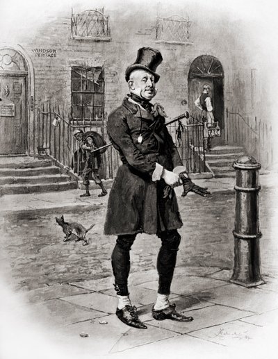 „David” Karola Dickensa autorstwa Frederick Barnard