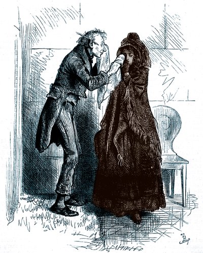 Nicholas Nickleby Charlesa Dickensa autorstwa Frederick Barnard
