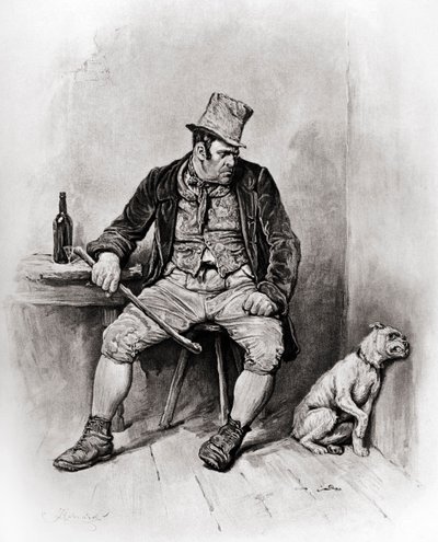 „Oliver” Karola Dickensa autorstwa Frederick Barnard
