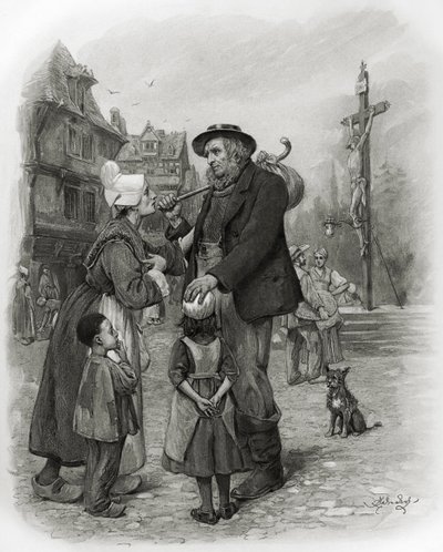 „David Copperfield” Charlesa Dickensa autorstwa Frederick Barnard