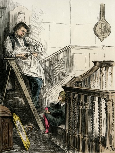 Dombey and Son – Charles Dickens autorstwa Frederick Barnard