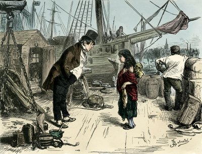 Dombey and Son – Charles Dickens autorstwa Frederick Barnard