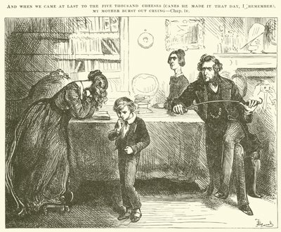 Ilustracja do Davida Copperfielda autorstwa Frederick Barnard
