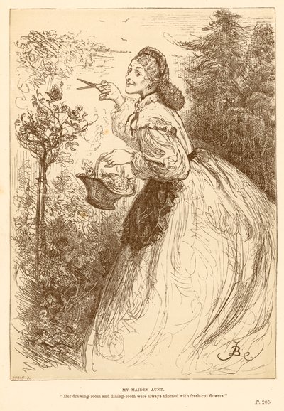 moja panieńska ciocia autorstwa Frederick Barnard