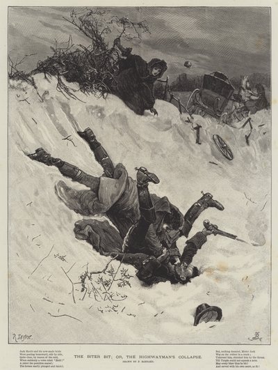 Biter Bit; lub , Upadek rozbójnika autorstwa Frederick Barnard