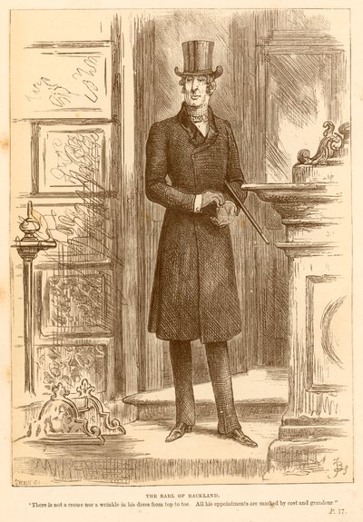 The Earl of Rackland autorstwa Frederick Barnard