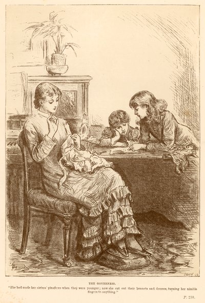 Guwernantka autorstwa Frederick Barnard
