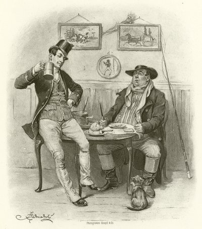 Dwa Wellery (rycina) autorstwa Frederick Barnard