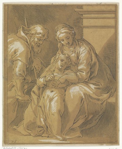 święta Rodzina autorstwa Frederick Bloemaert