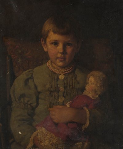 Kate Matilda Bentley, ok. 1880-81 autorstwa Frederick Brown