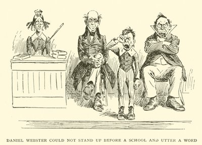 Daniel Webster nie mógł stanąć przed szkołą i wypowiedzieć ani słowa autorstwa Frederick Burr Opper