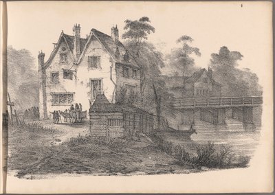 Jeden z serii sześćdziesięciu szkiców domków. Londyn, 1825. autorstwa Frederick Calvert