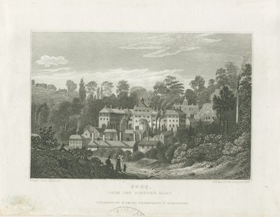 Manufaktura Soho z drogi Niniwy: staloryt, bd [ok. 1830] (druk) autorstwa Frederick Calvert