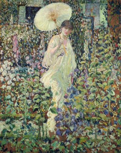 Słońce i Wiatr (olej na płótnie) autorstwa Frederick Carl Frieseke