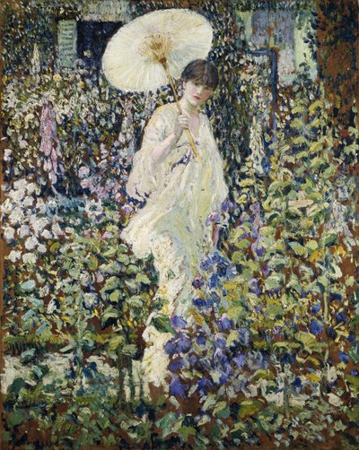 Słońce i wiatr autorstwa Frederick Carl Frieseke