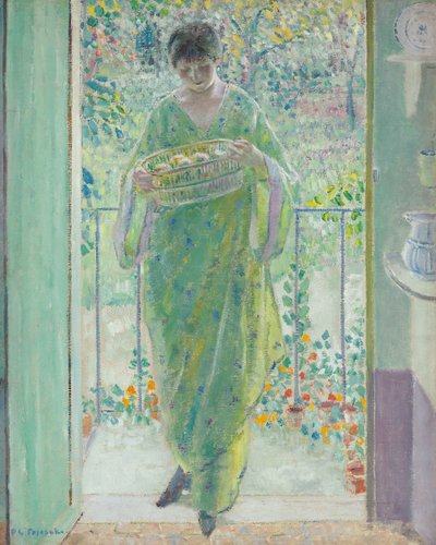 Drzwi do kuchni autorstwa Frederick Carl Frieseke