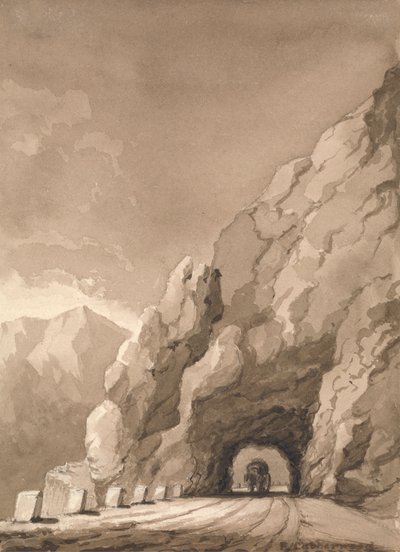 Górska droga autorstwa Frederick Catherwood