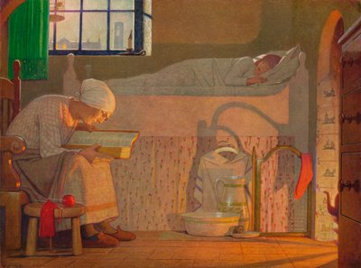 Słowo, ok. 1922 r autorstwa Frederick Cayley Robinson