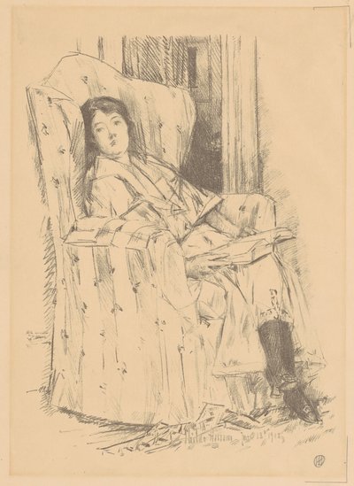 Deshabille, 1918. autorstwa Frederick Childe Hassam