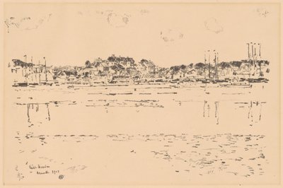 Port Wewnętrzny, 1918. autorstwa Frederick Childe Hassam