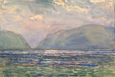 Południe nad Newburgh, 1916. autorstwa Frederick Childe Hassam